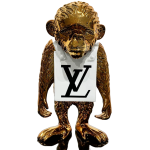 Diederik Van Apple, Fashion monkey LV (2023)